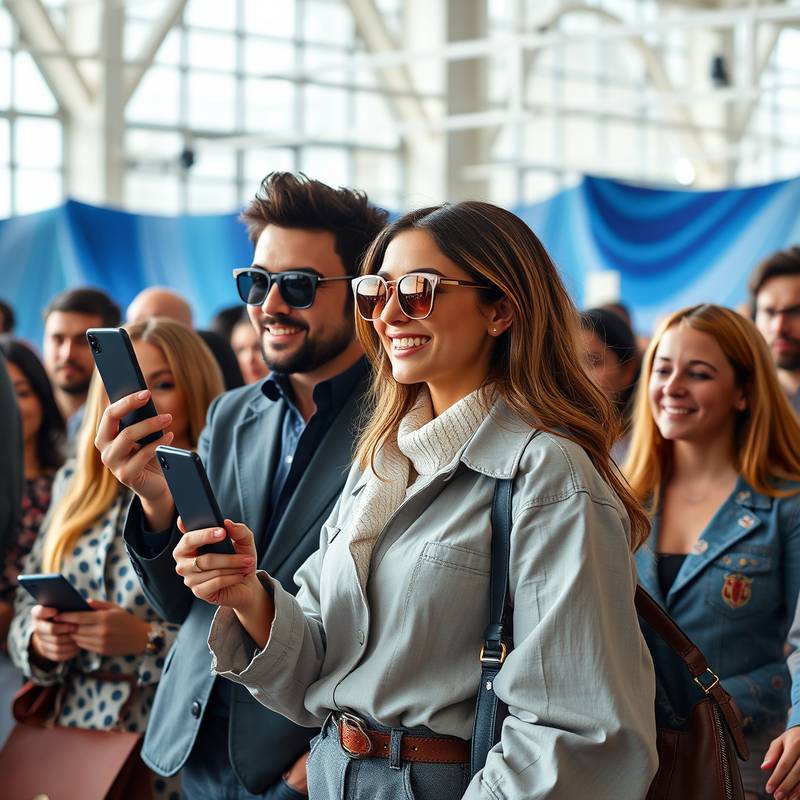 Digital marketing campaign visuals for a fashion influencer, showcasing engagement strategies and brand partnerships.