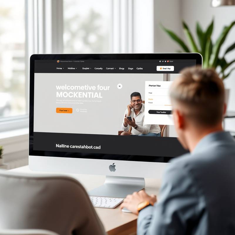 Full view of the non-profit organization's website and branding materials, highlighting community involvement.